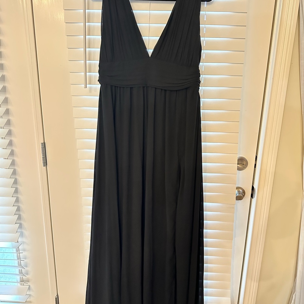 Lulus Heavenly Hues maxi dress. Beautiful Black gown.#prom #littleblackdress - Picture 2 of 3